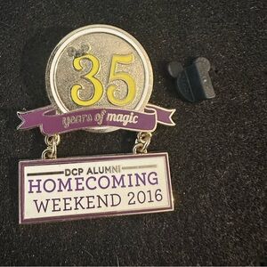Official Disney Pin - 2016 DCP Alumni Homecoming Weekend 35 Years of Magic